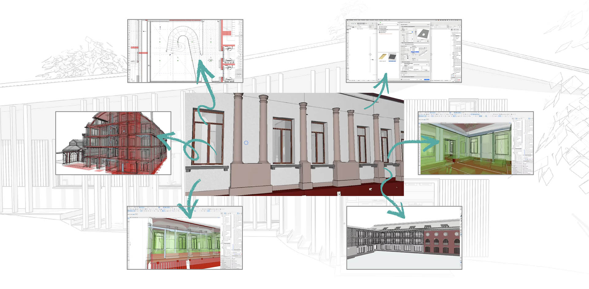 Collaborazione progettazione architettonica BIM