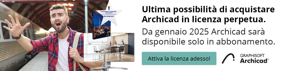 Ultima possibilità di acquistare Archicad in licenza perpetua